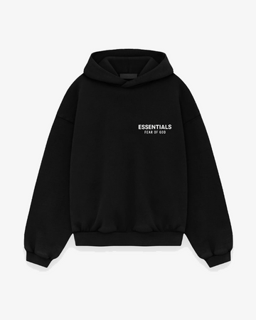 Fear of God Essentials Kids Hoodie SS22 'Stretch Limo/Black'
